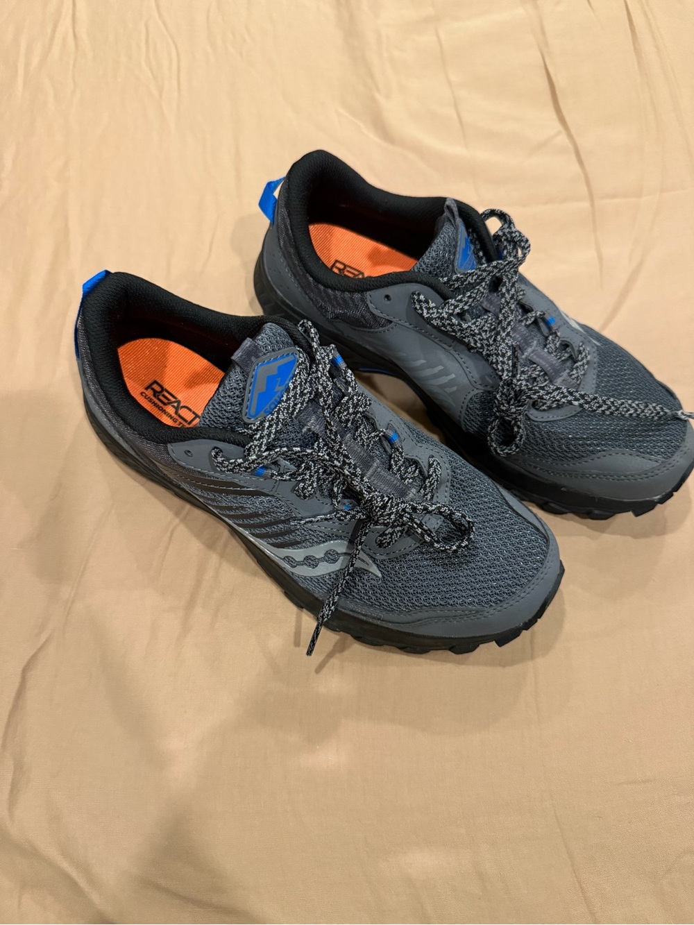 Saucony Excursion TR15 trail shoes, style S20671-20, men’s 8.5W.